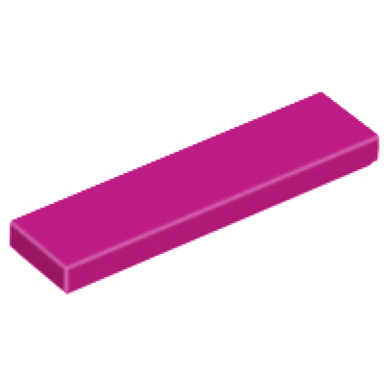 Tegel 1x4 Magenta